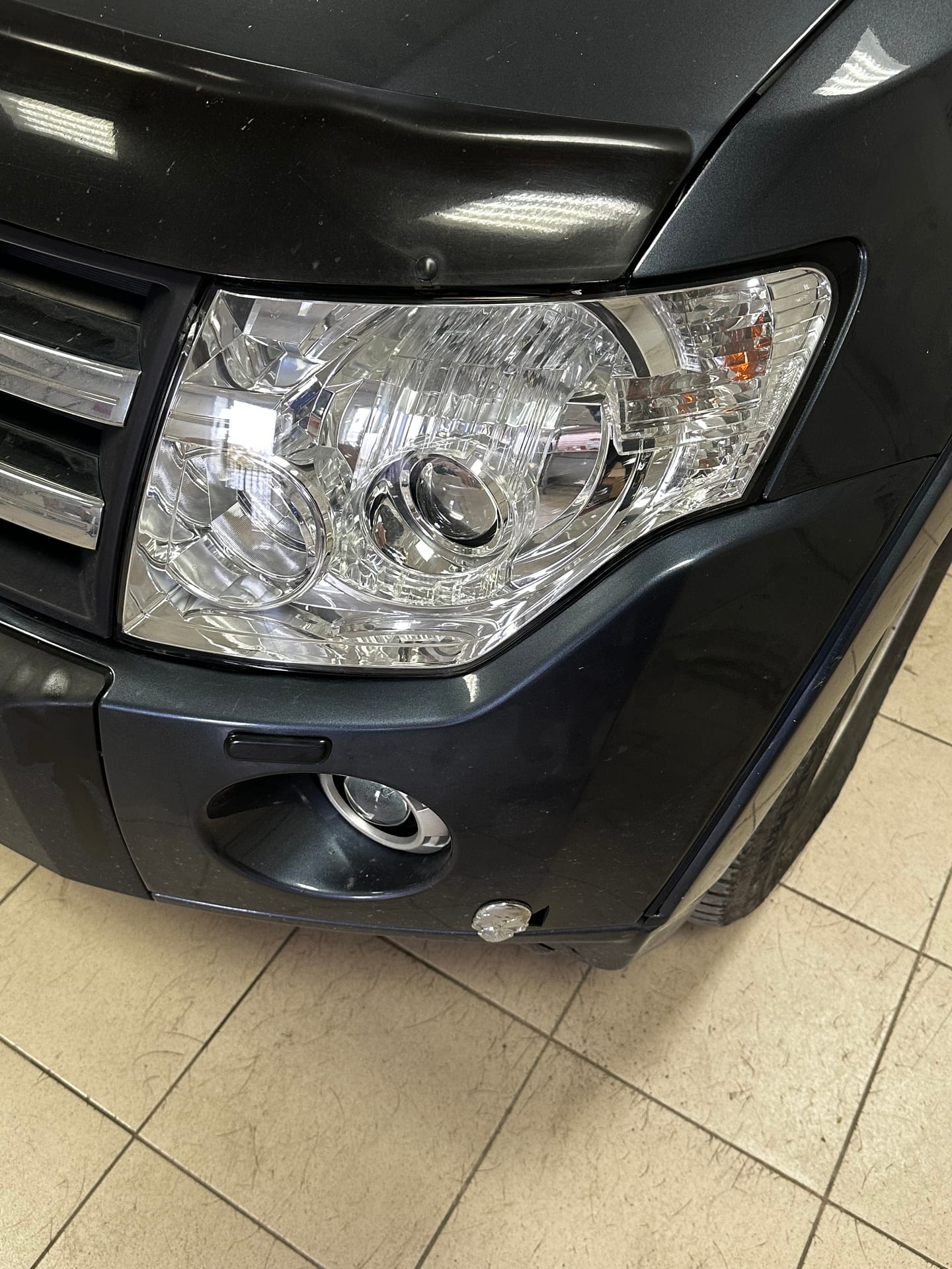 Mitsubishi Pajero — замена линз в Alfa-Car, фото 11