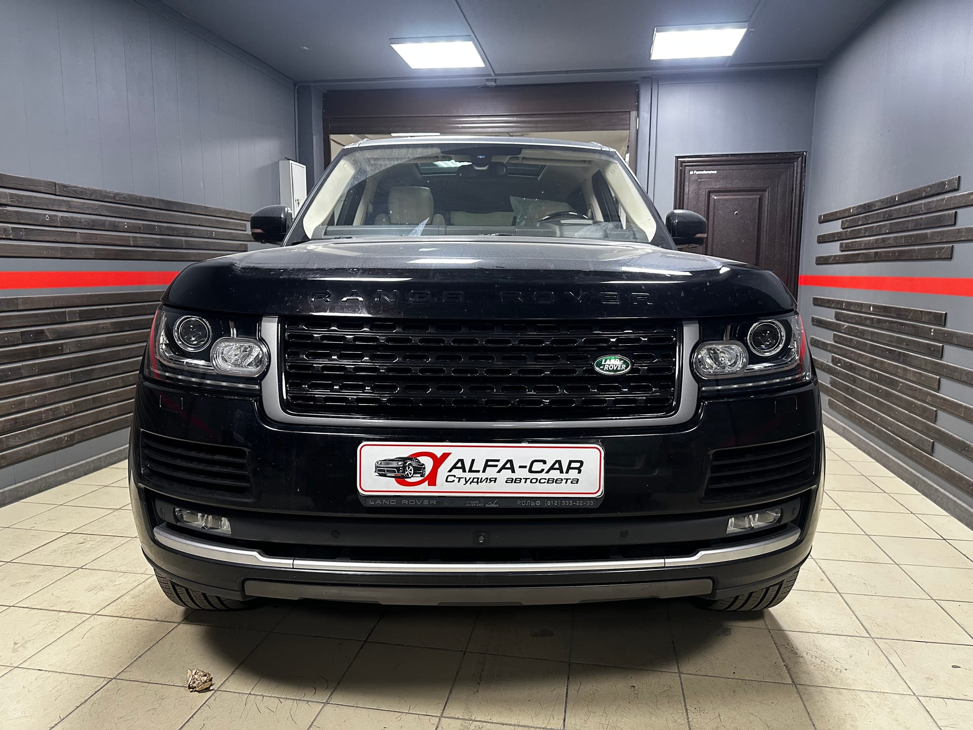Land Rover Range Rover — замена линз в Alfa-Car, фото 13
