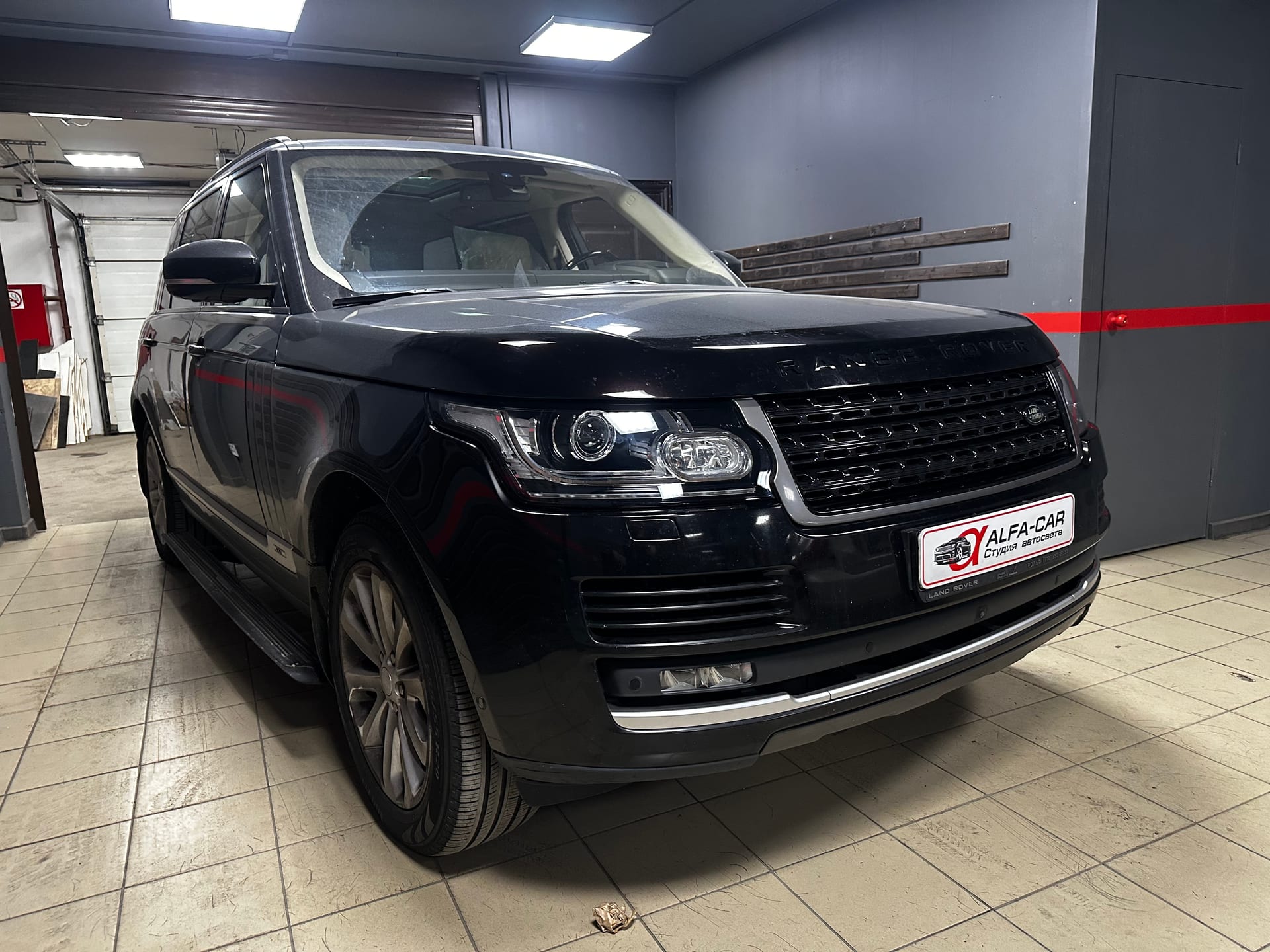 Land Rover Range Rover — замена линз в Alfa-Car, фото 14