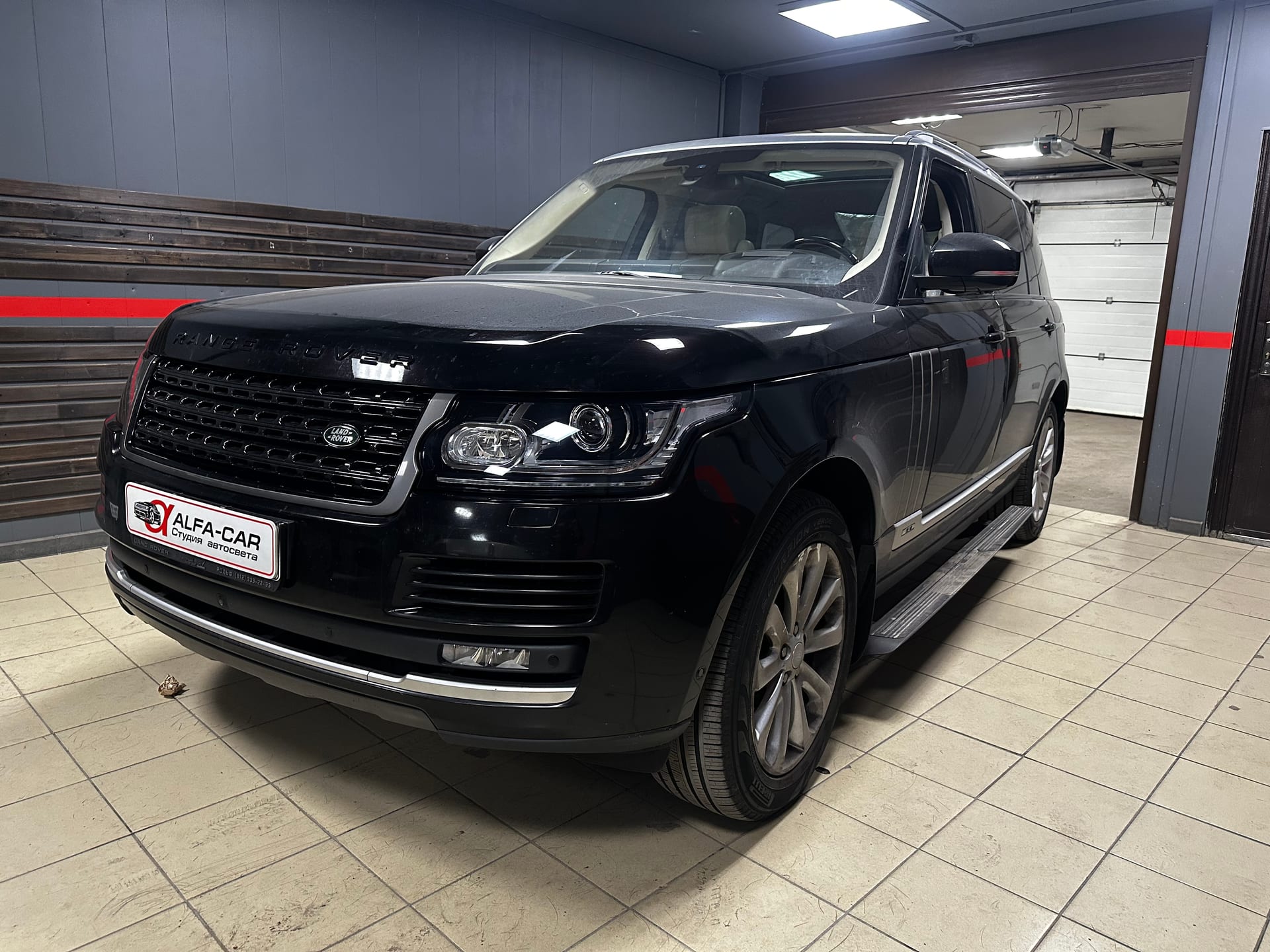 Land Rover Range Rover — замена линз в Alfa-Car, фото 15