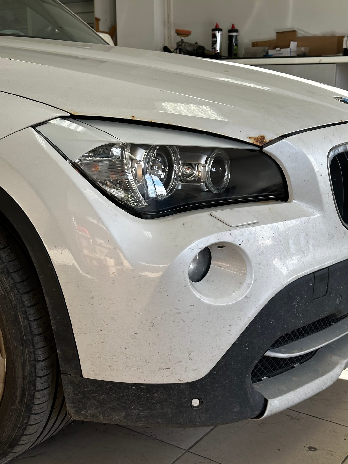 BMW X1 — замена линз в Alfa-Car, фото 7