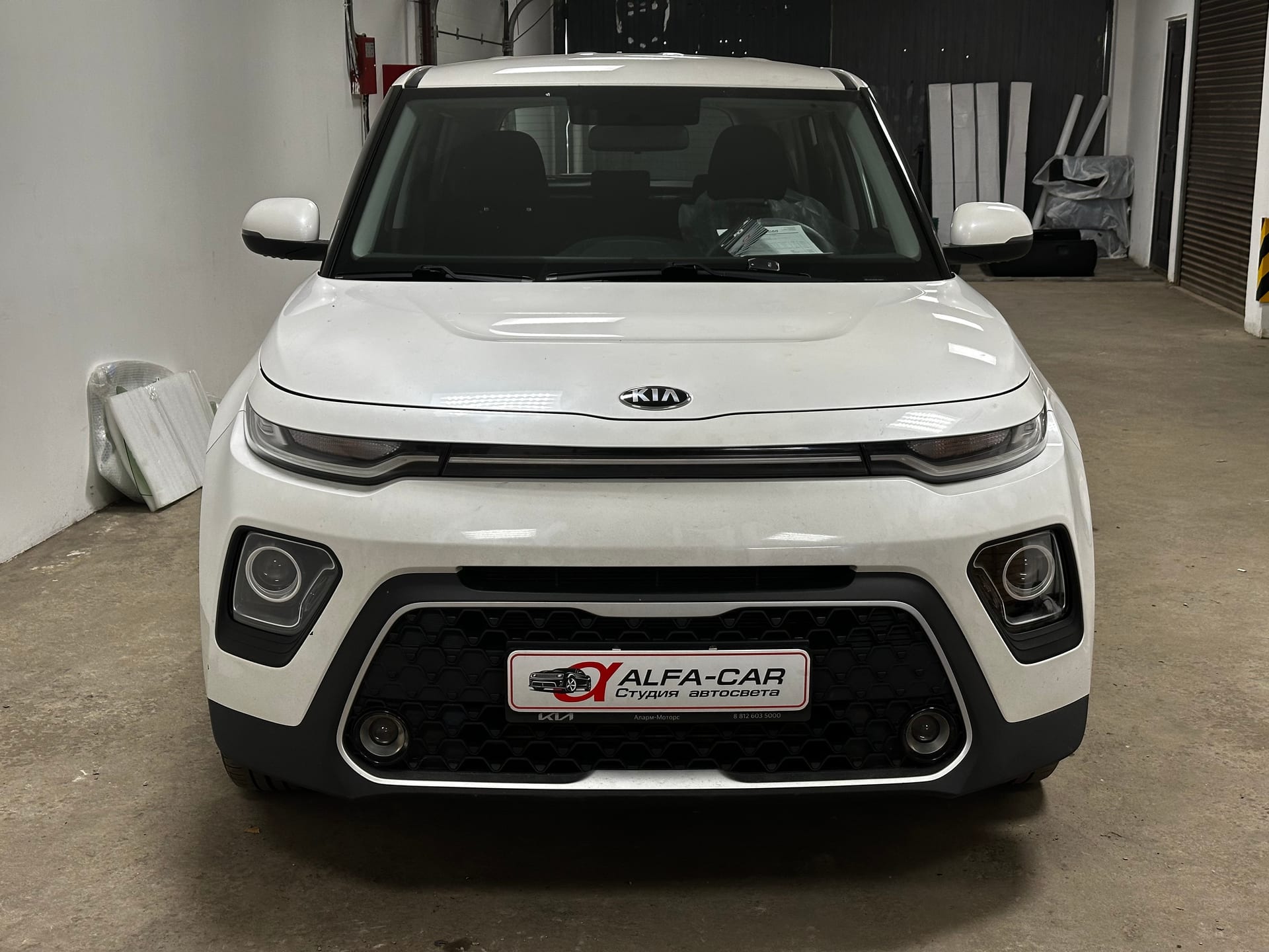 Kia Soul — замена линз в Alfa-Car, фото 11
