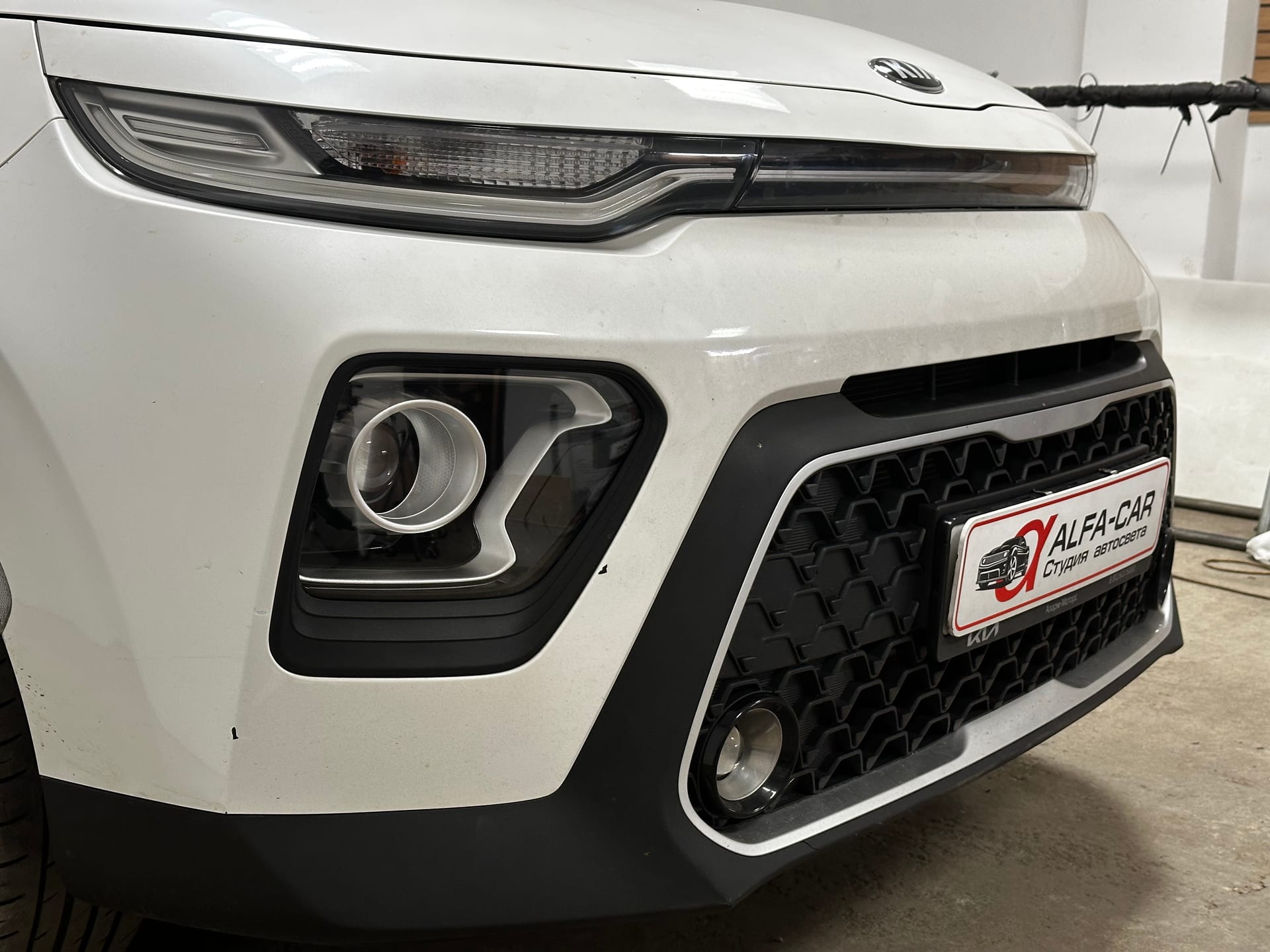 Kia Soul — замена линз в Alfa-Car, фото 12