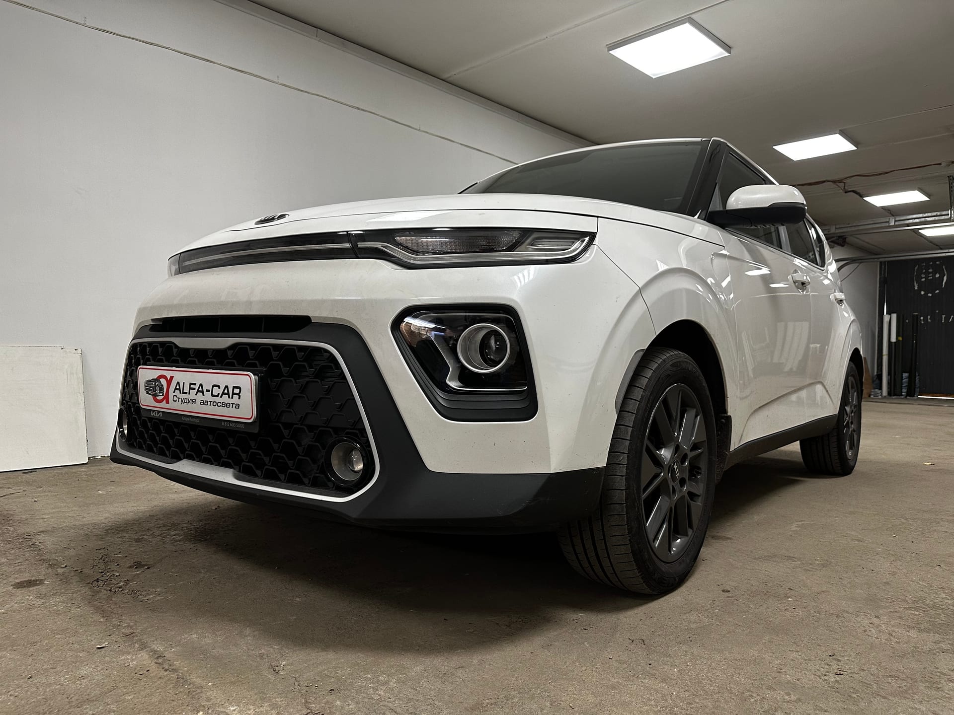 Kia Soul — замена линз в Alfa-Car, фото 15