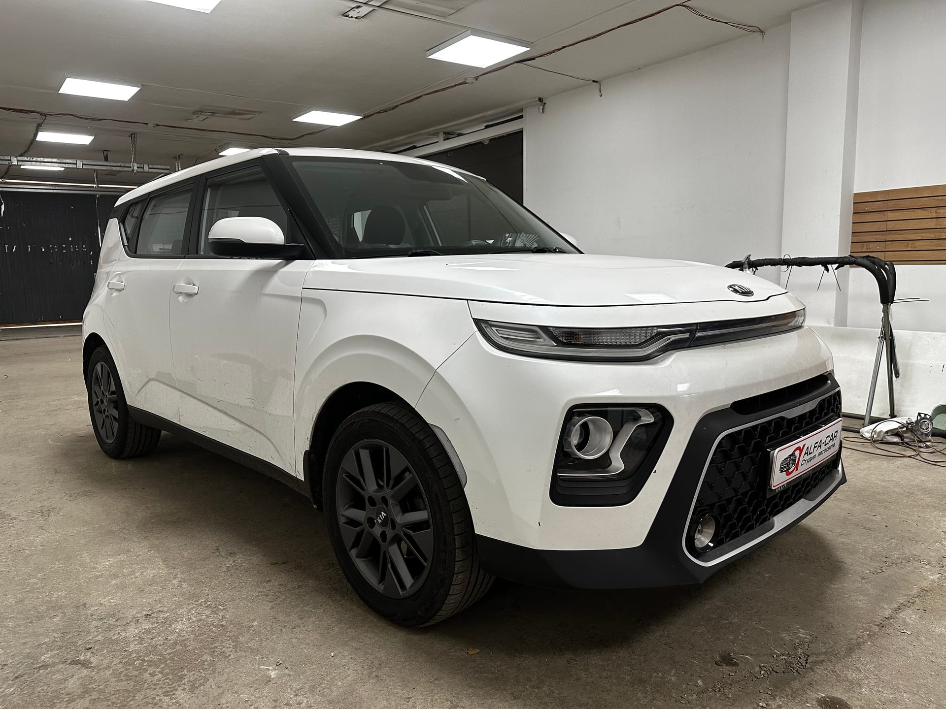 Kia Soul — замена линз в Alfa-Car, фото 16