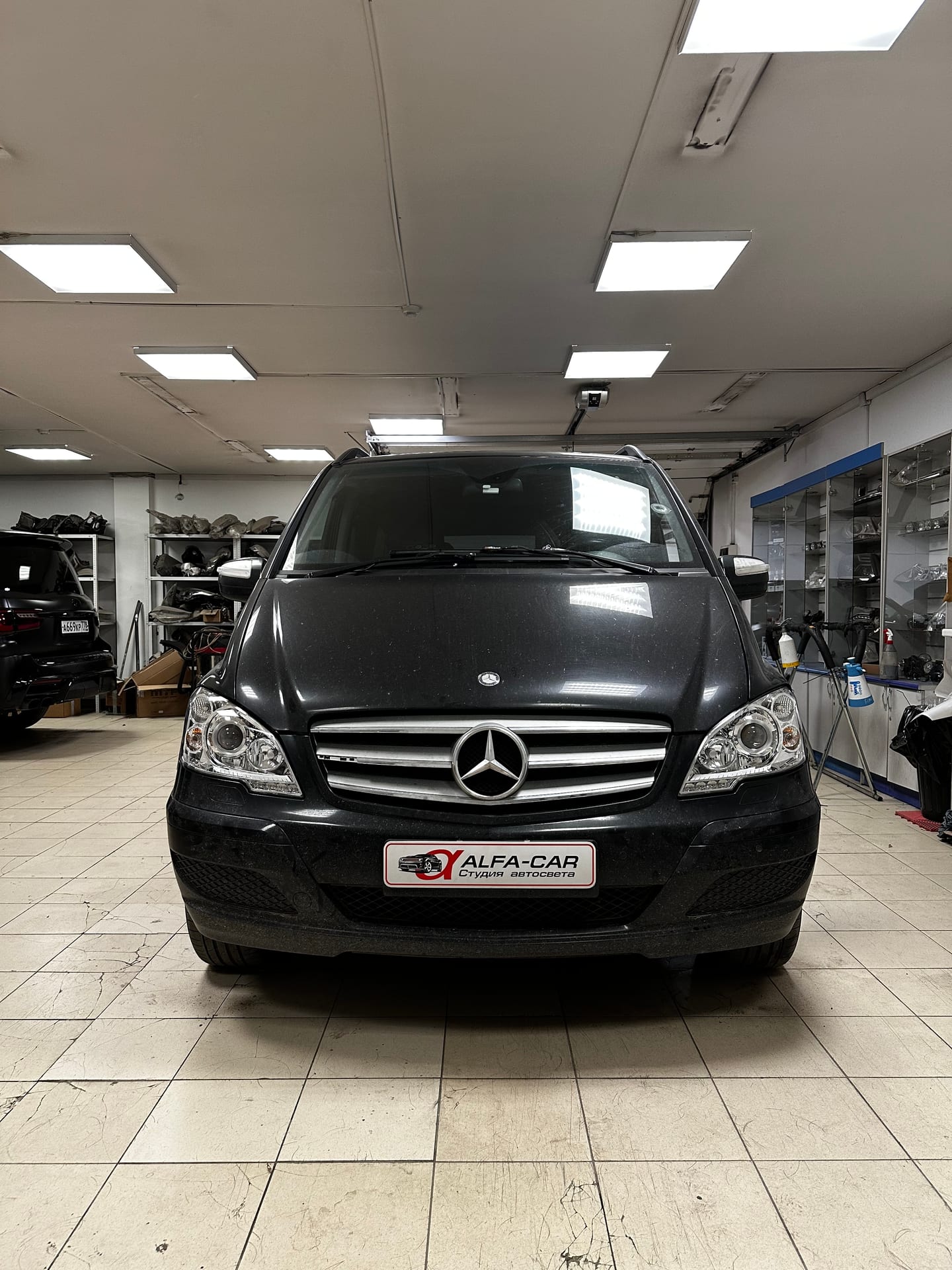 Mercedes-Benz Viano — замена линз в Alfa-Car, фото 7