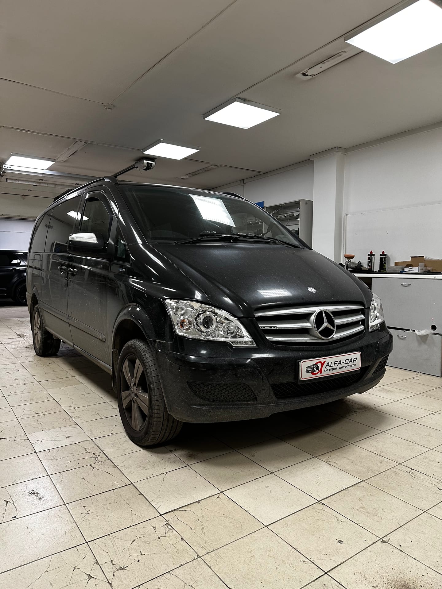 Mercedes-Benz Viano — замена линз в Alfa-Car, фото 8