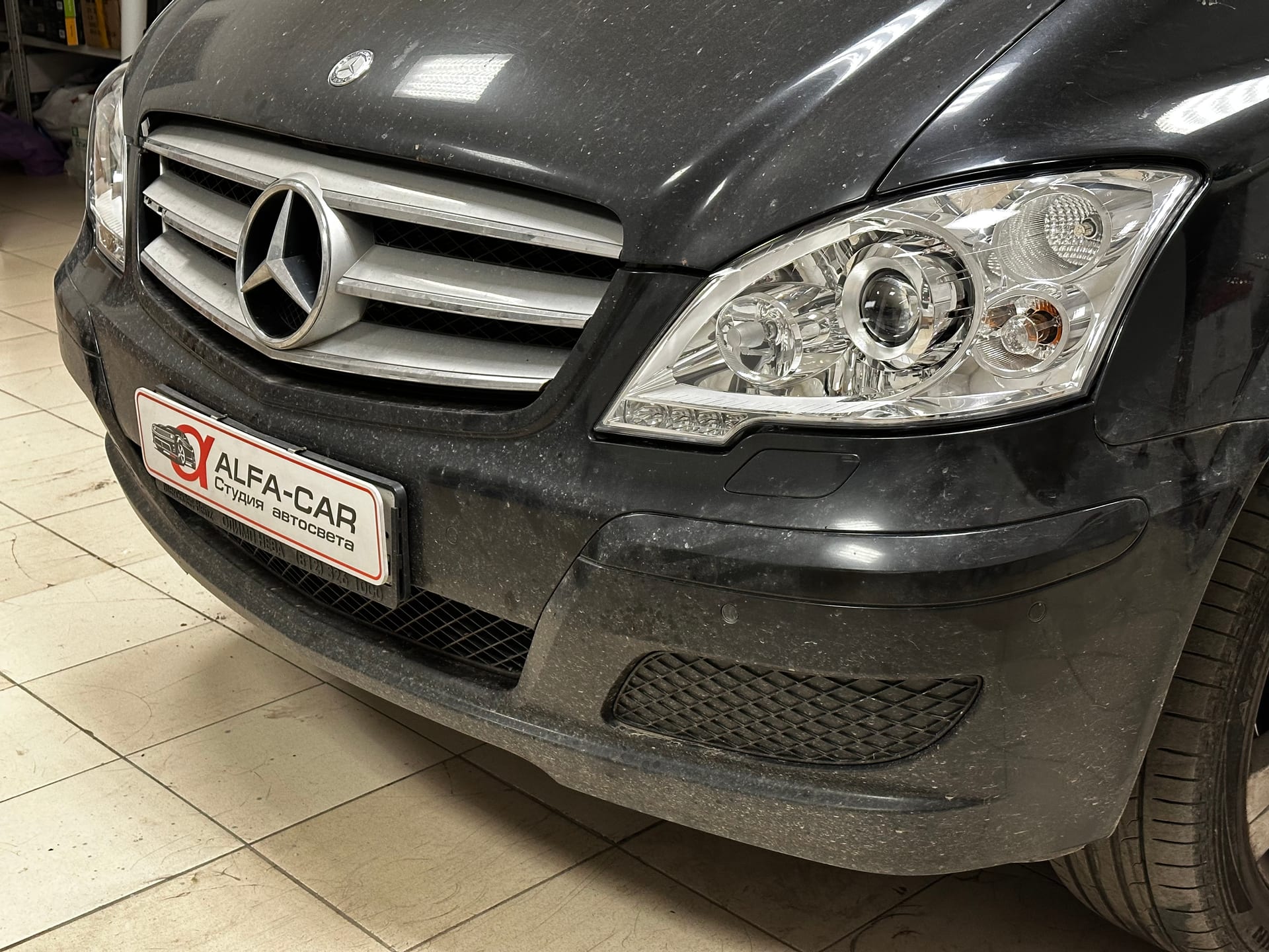 Mercedes-Benz Viano — замена линз в Alfa-Car, фото 10