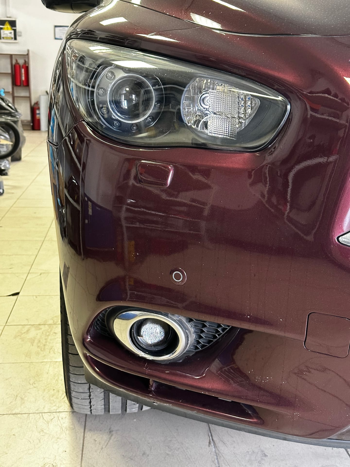 Infiniti JX-Series — замена линз в Alfa-Car, фото 4