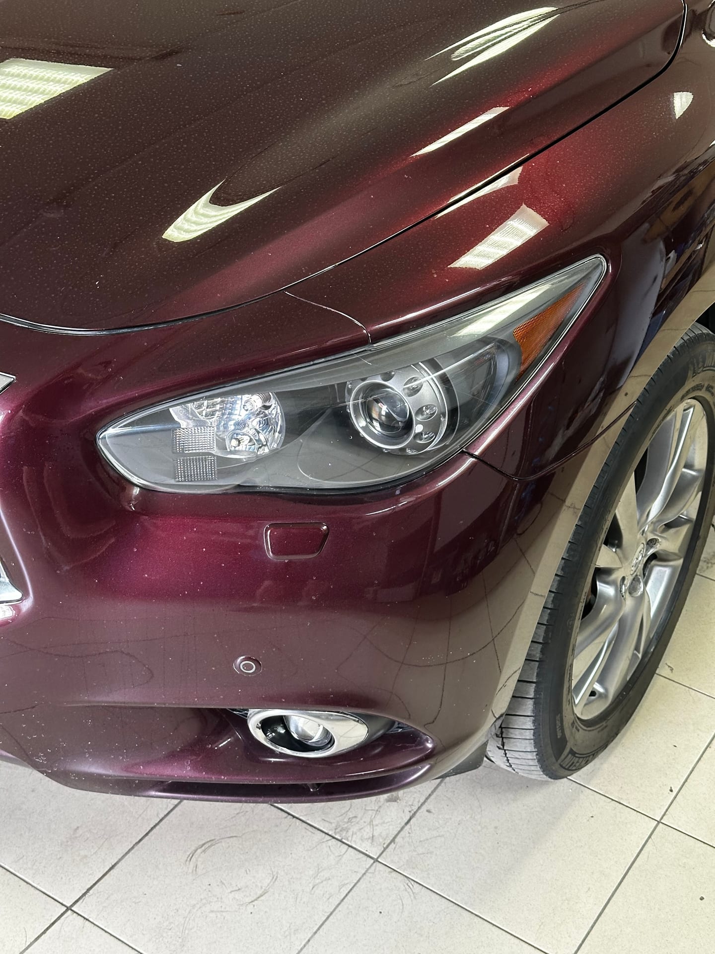 Infiniti JX-Series — замена линз в Alfa-Car, фото 5