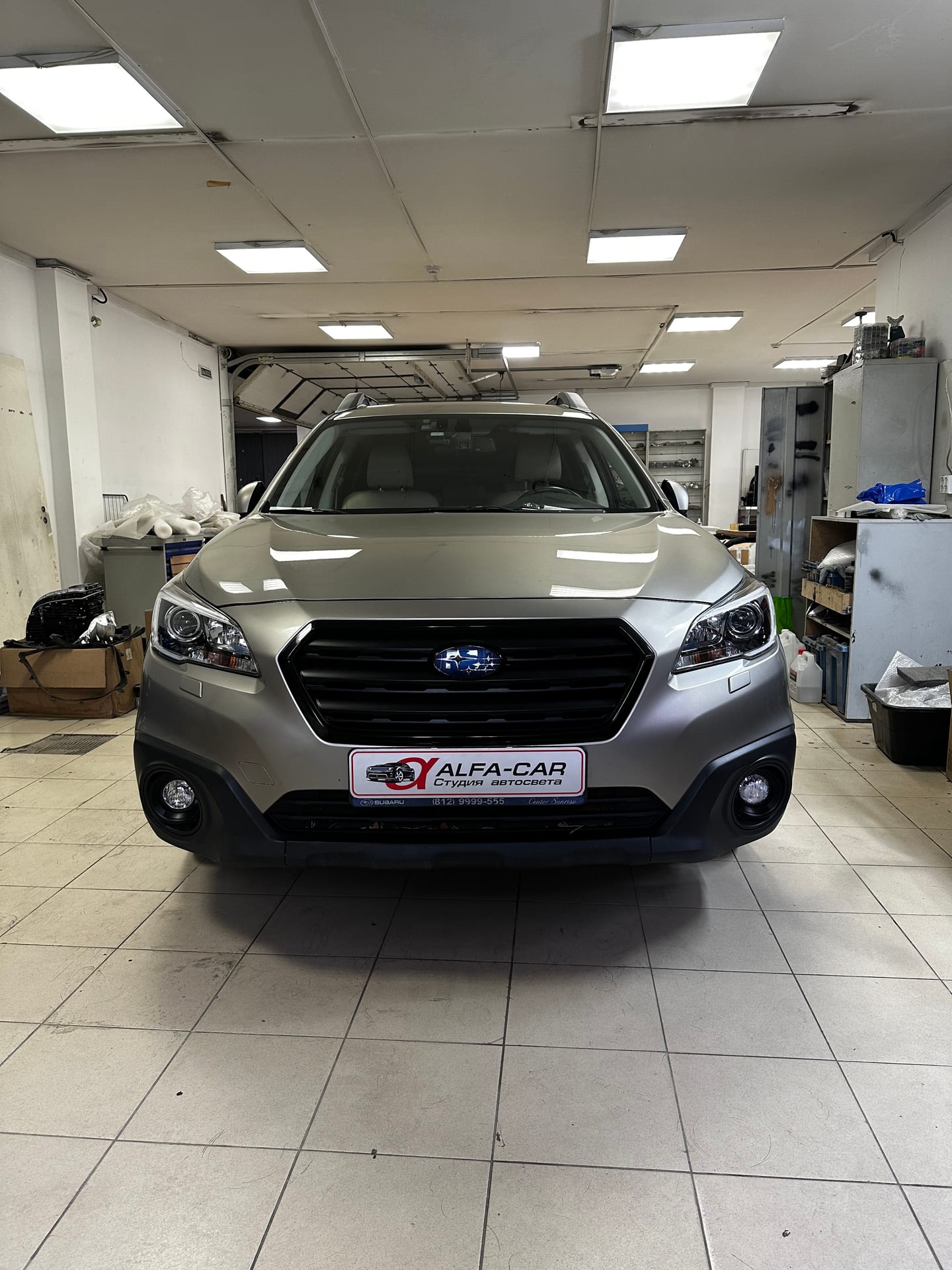 Subaru Outback — замена линз