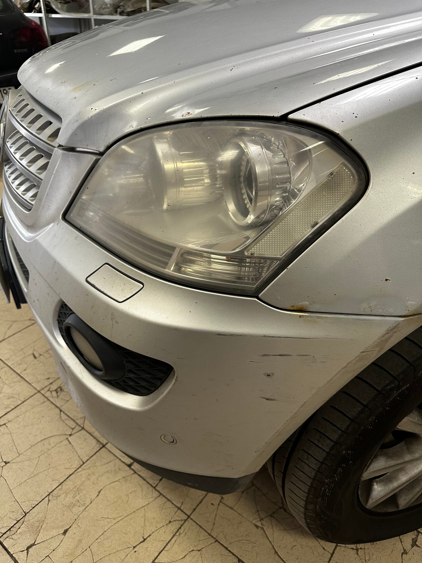 Mercedes-Benz ML — замена линз в Alfa-Car, фото 6