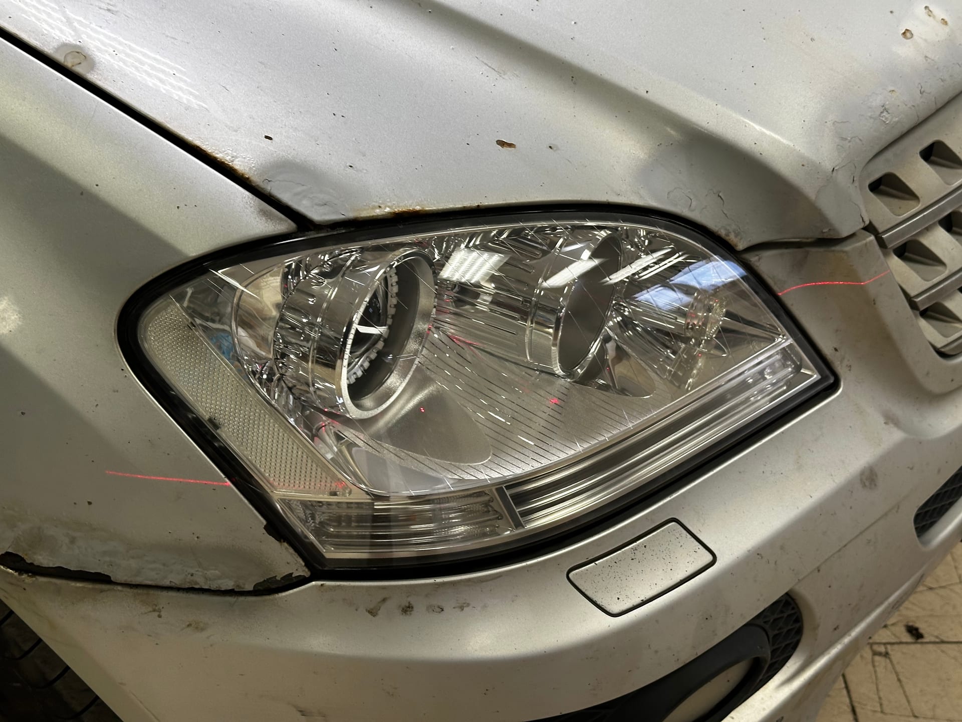 Mercedes-Benz ML — замена линз в Alfa-Car, фото 17