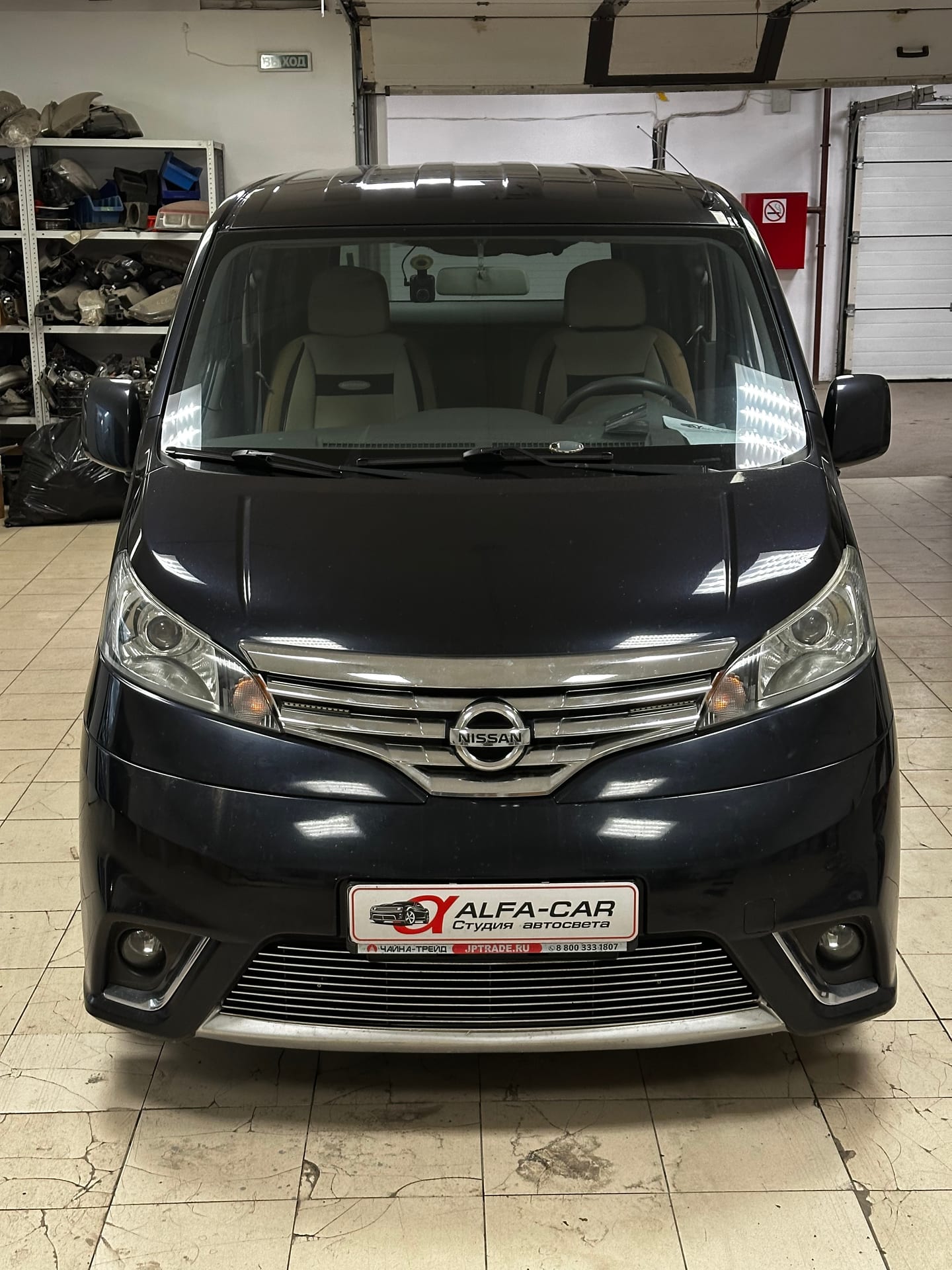 Nissan NV200 — замена линз в Alfa-Car, фото 13