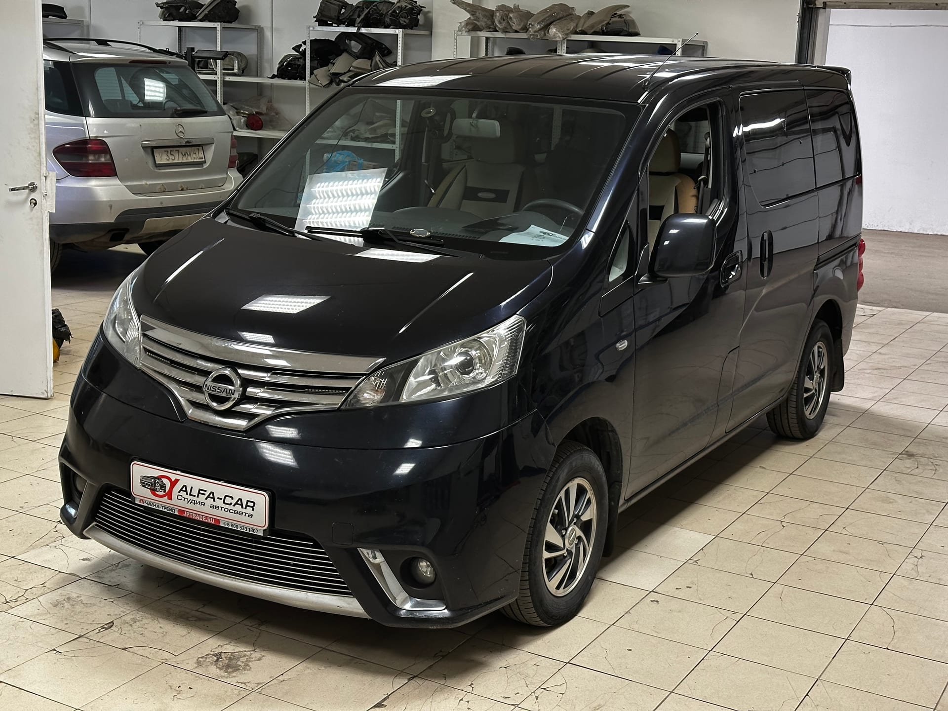 Nissan NV200 — замена линз в Alfa-Car, фото 14