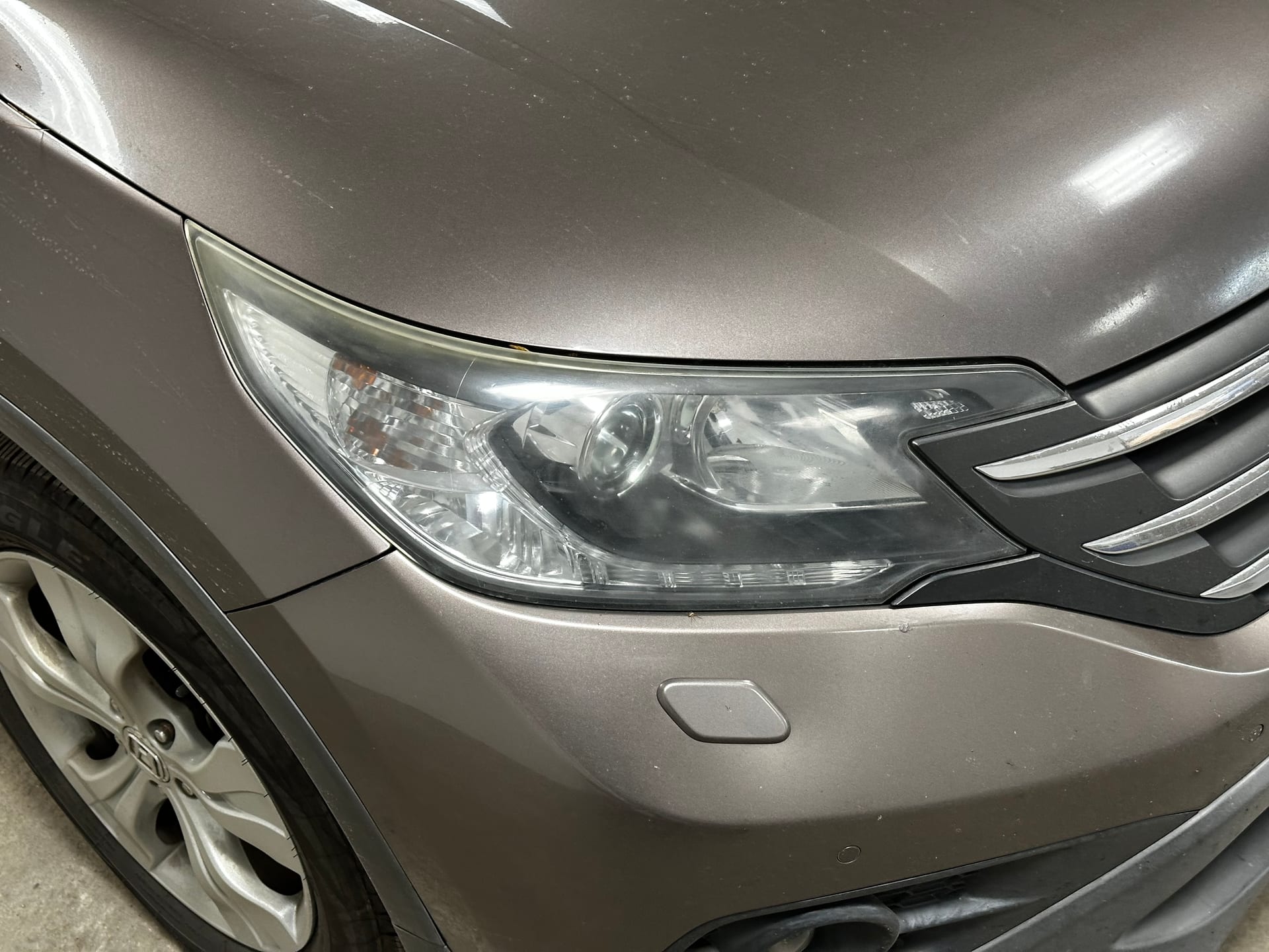 Honda CR-V — полировка и восстановление оптики в Alfa-Car, фото 7