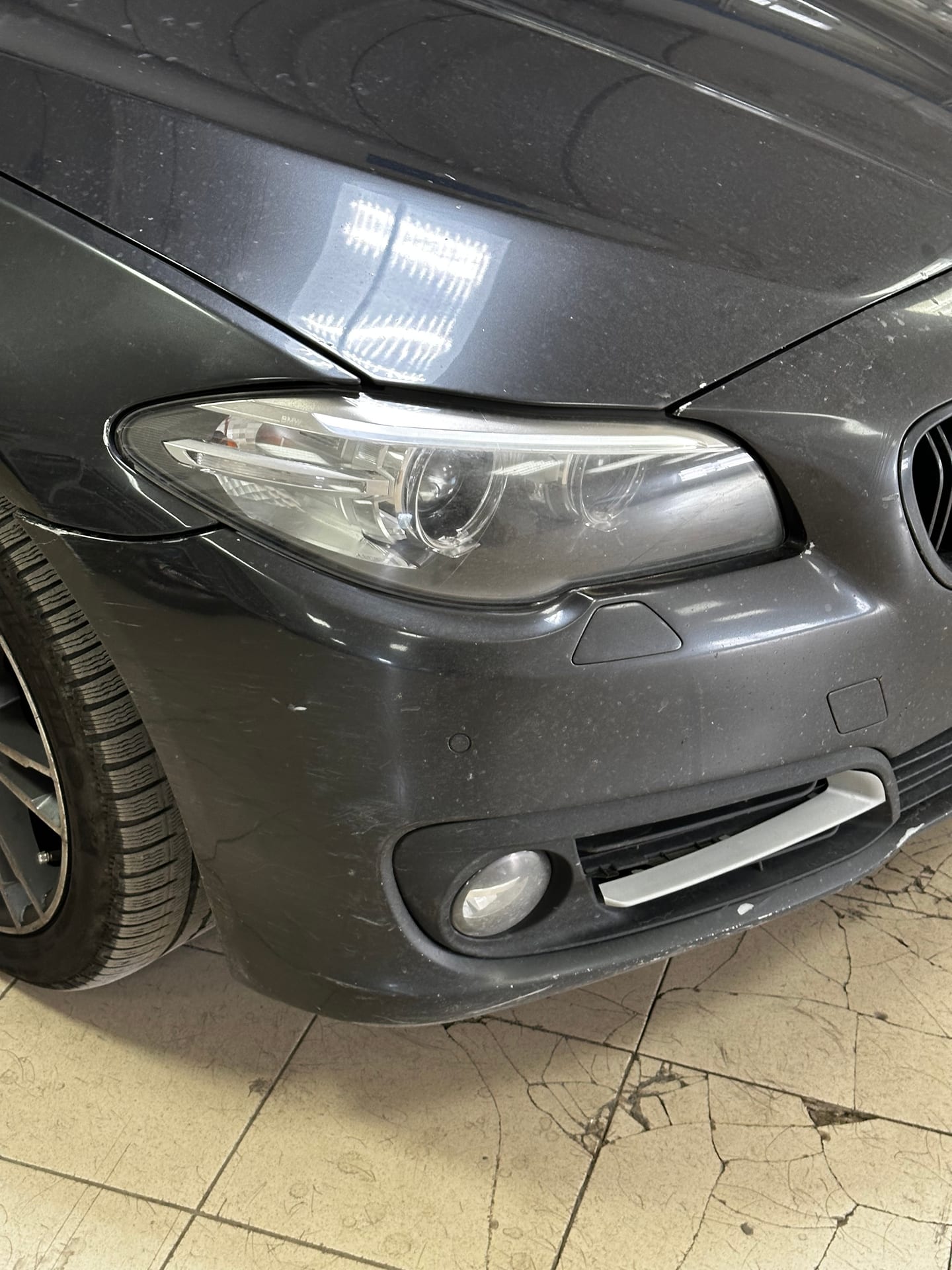 BMW 5 Series — замена линз в Alfa-Car, фото 3