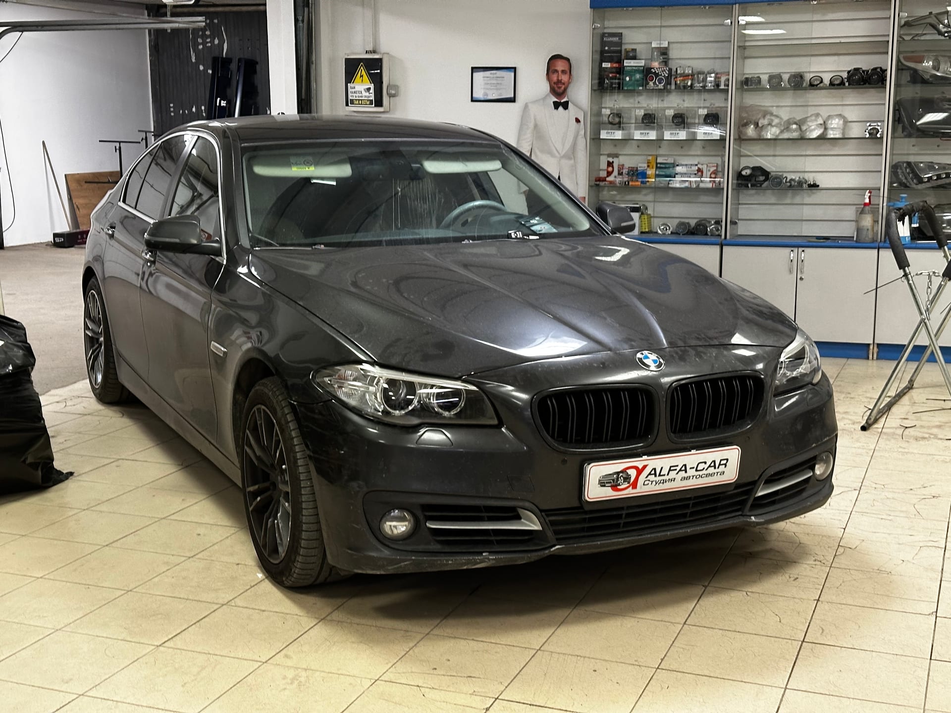 BMW 5 Series — замена линз в Alfa-Car, фото 16
