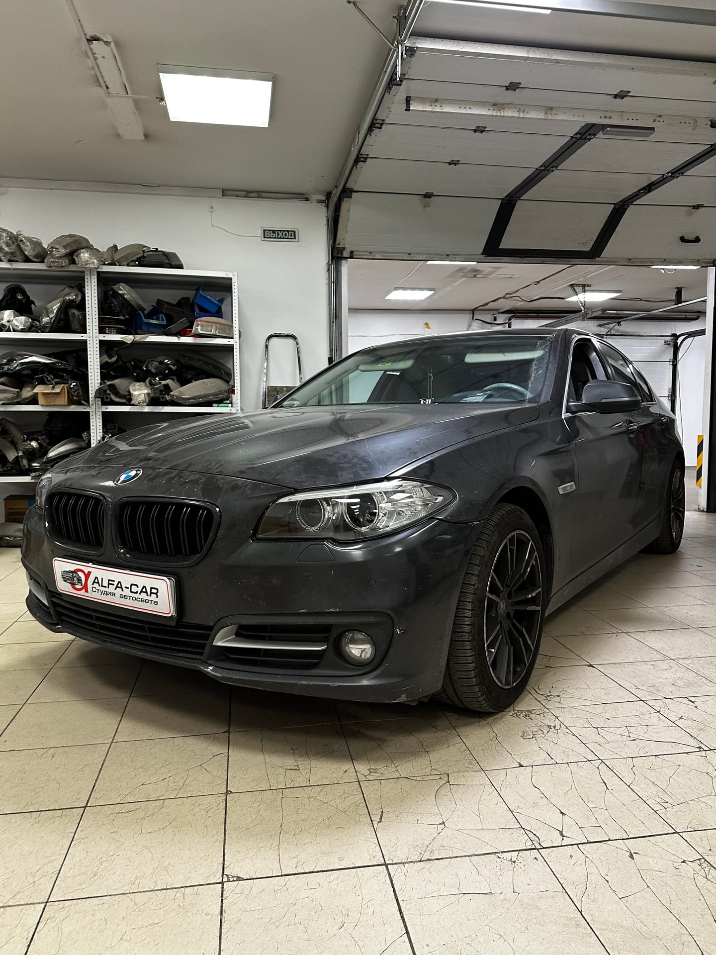 BMW 5 Series — замена линз в Alfa-Car, фото 17