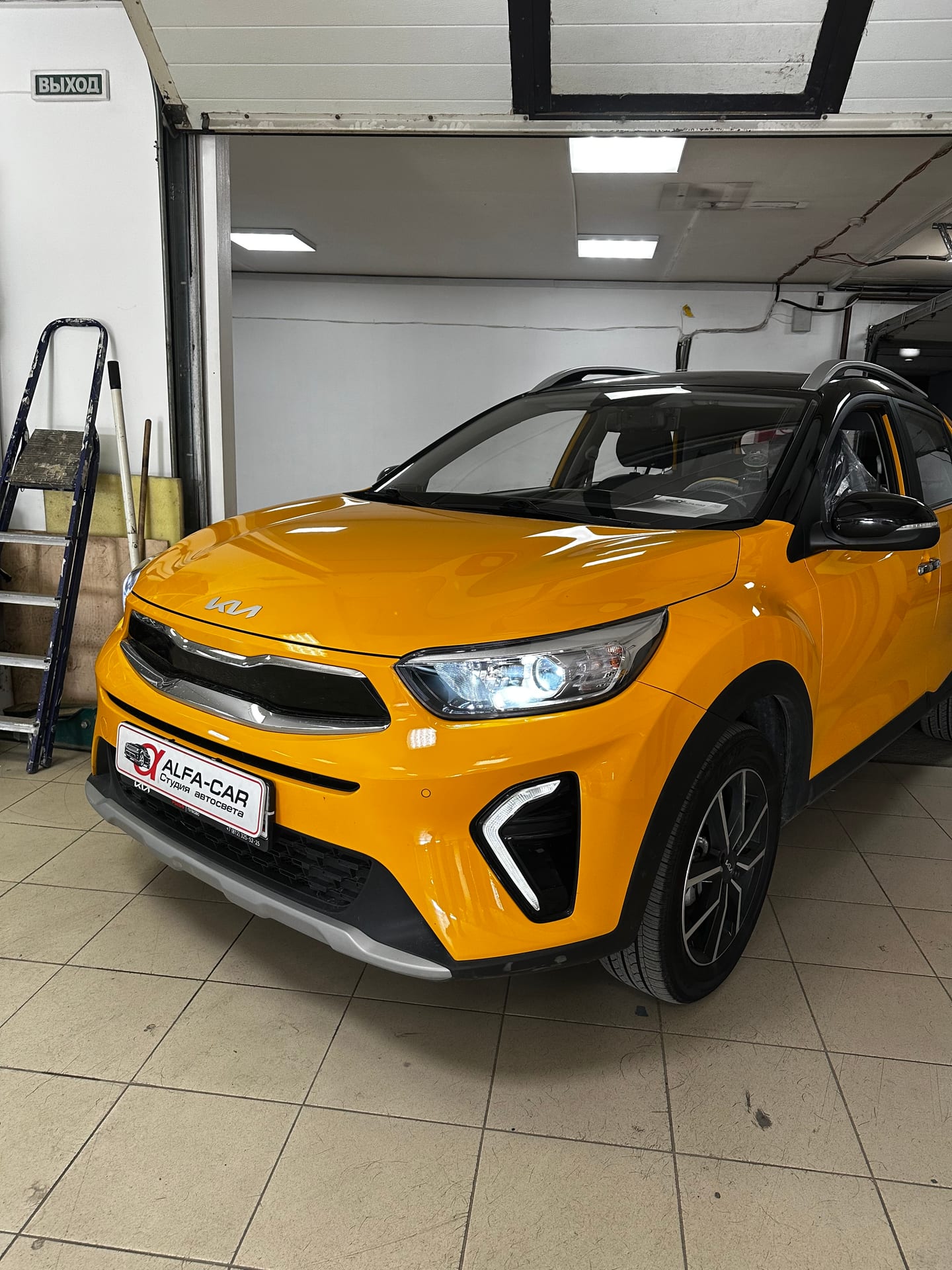 Kia KX1 — замена линз в Alfa-Car, фото 9