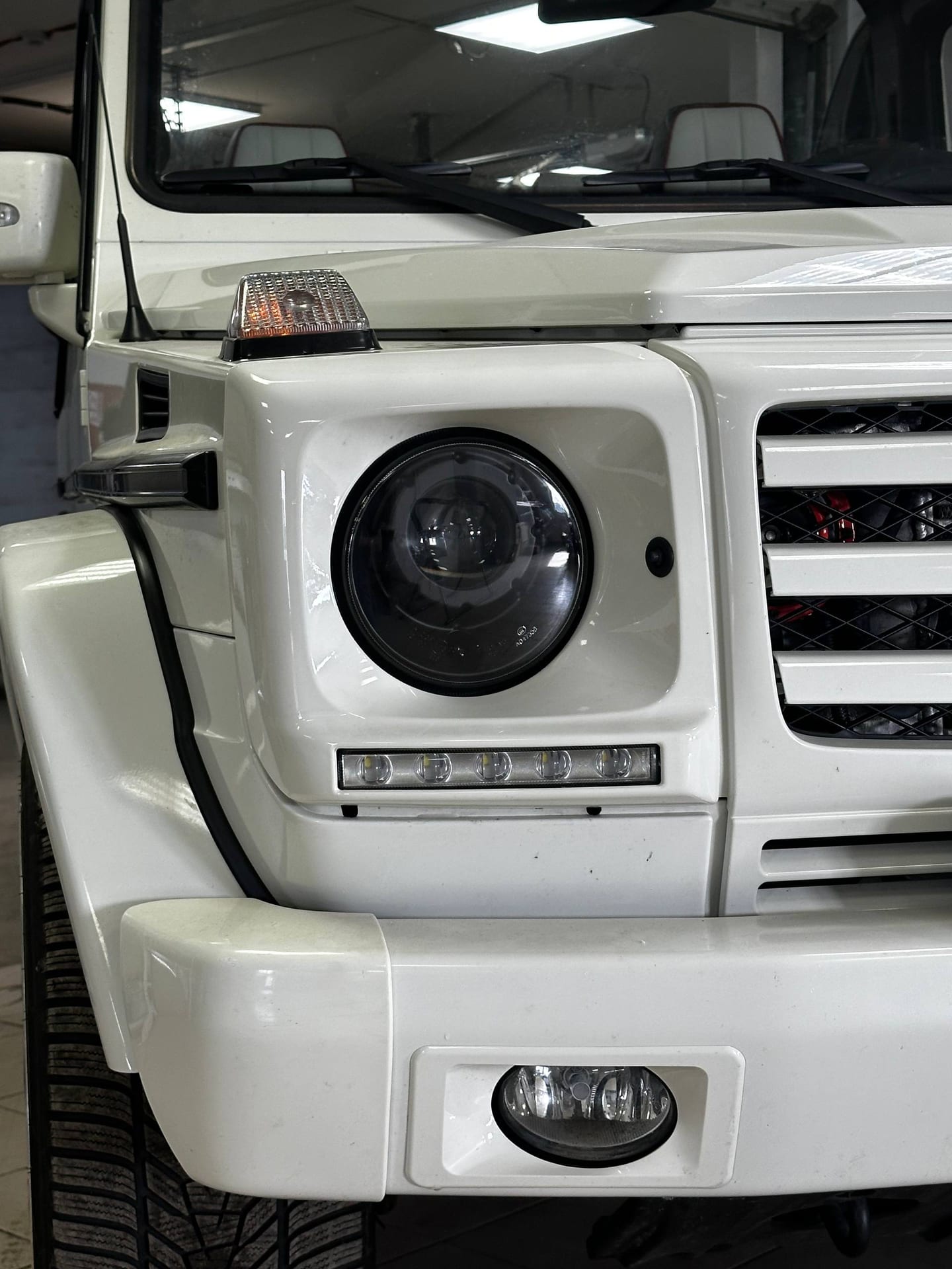 Mercedes-Benz G-Class — замена линз в Alfa-Car, фото 10