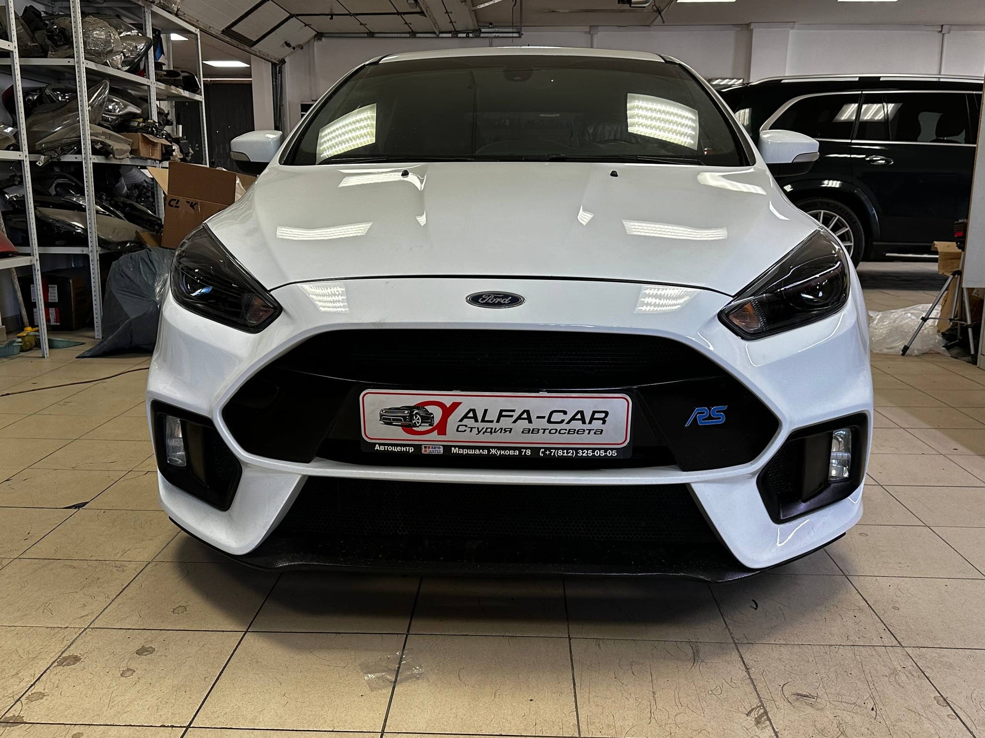 Ford Focus RS — замена линз в Alfa-Car, фото 11