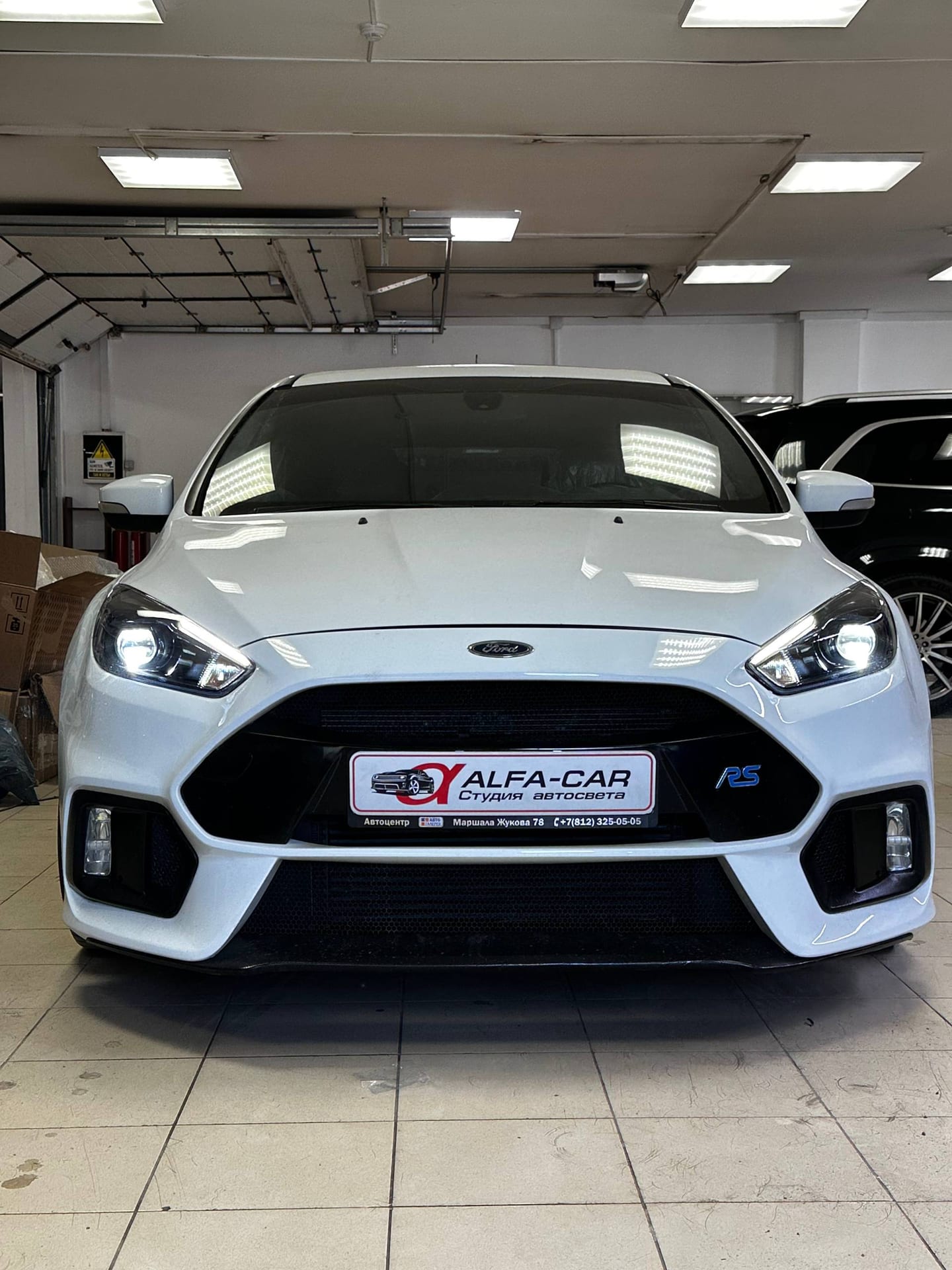 Ford Focus RS — замена линз в Alfa-Car, фото 10