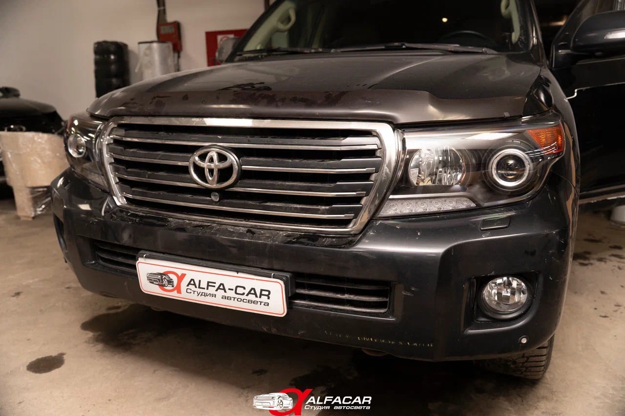 Toyota Land Cruiser — замена линз в Alfa-Car, фото 8