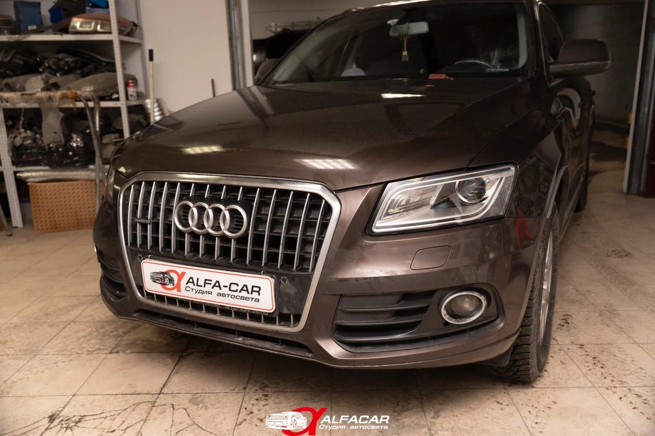 Audi Q5 — замена линз в Alfa-Car, фото 8