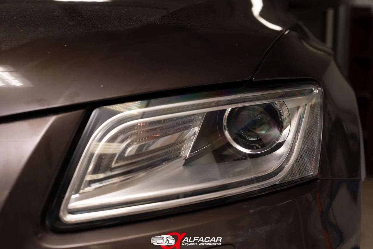 Audi Q5 — замена линз в Alfa-Car, фото 10
