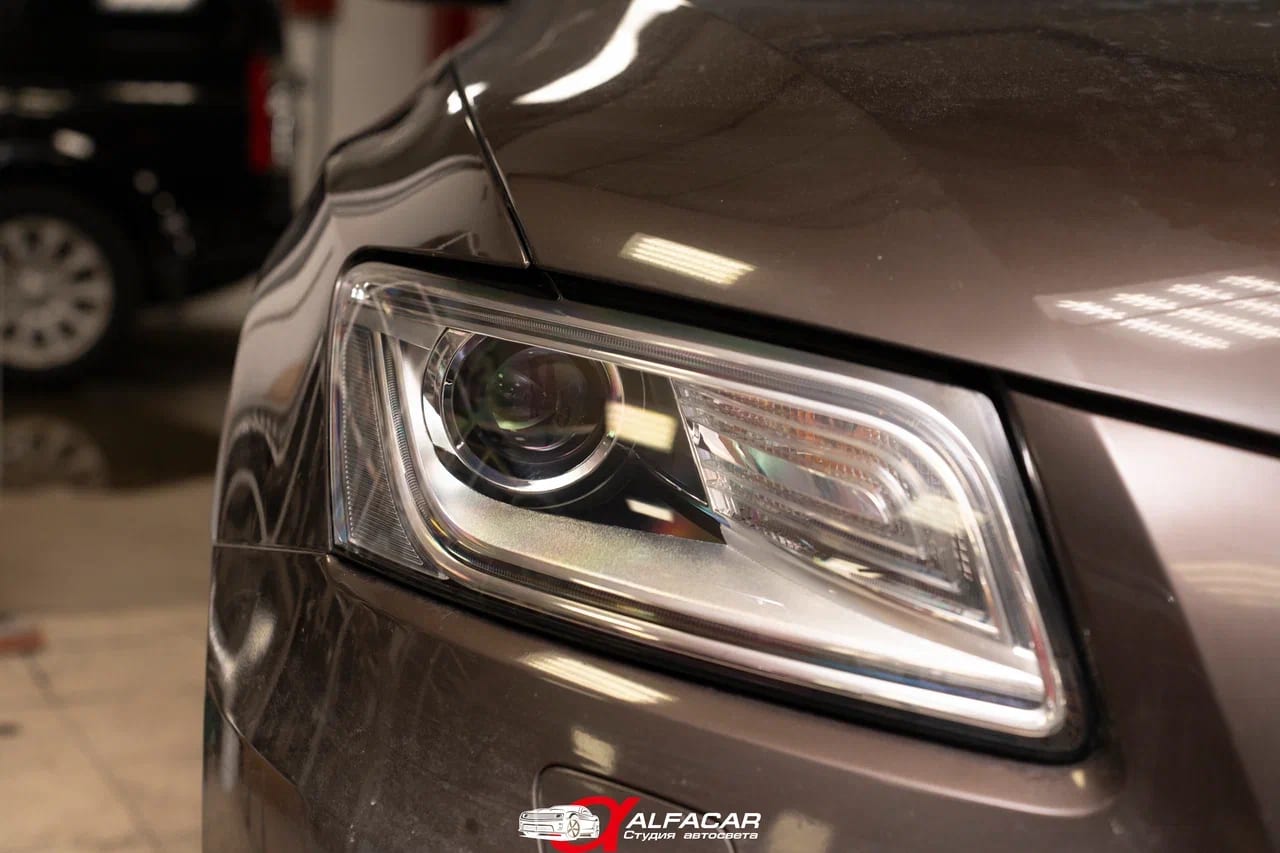 Audi Q5 — замена линз в Alfa-Car, фото 11