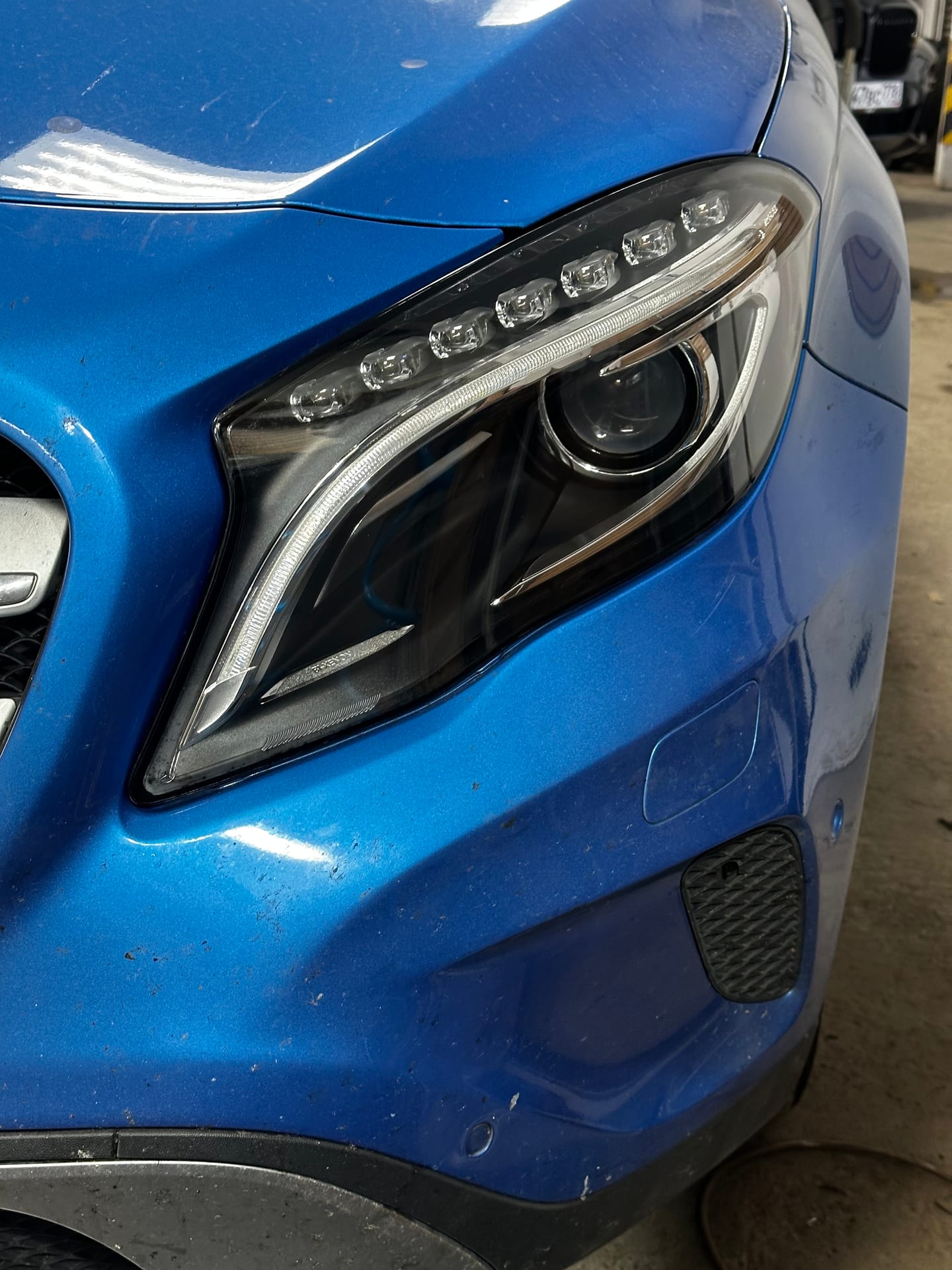 Mercedes-Benz GLA — полировка и восстановление оптики в Alfa-Car, фото 7