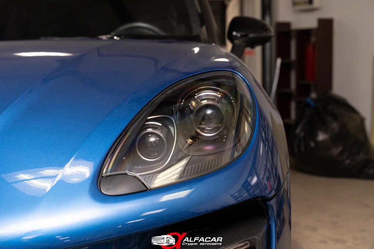 Porsche Macan Turbo I — замена линз в Alfa-Car, фото 8