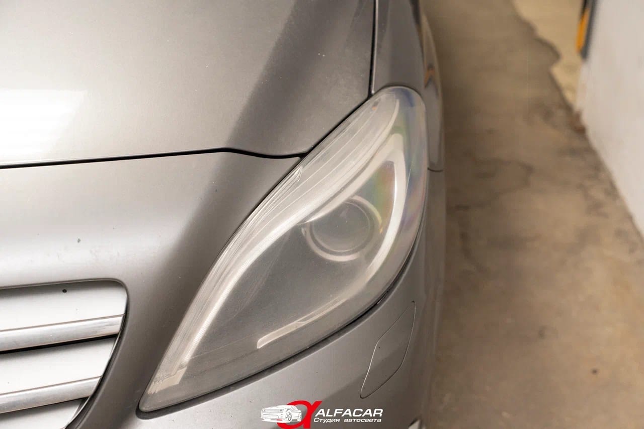 Mercedes-Benz B-Class II — полировка и восстановление оптики в Alfa-Car, фото 3