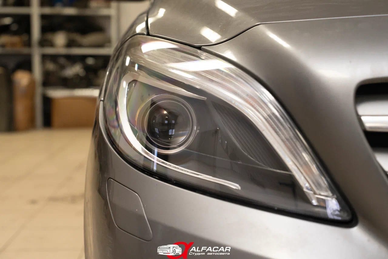 Mercedes-Benz B-Class II — полировка и восстановление оптики в Alfa-Car, фото 5