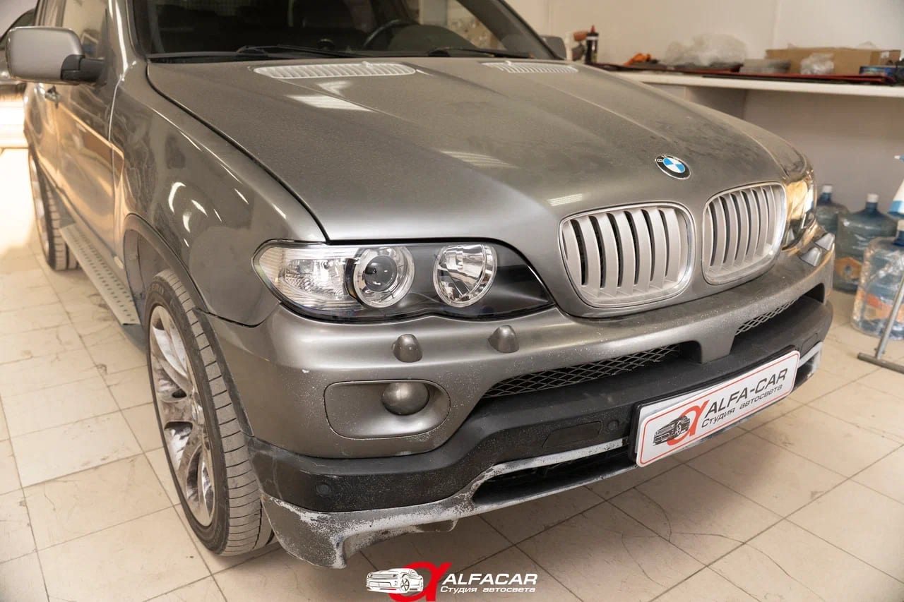 BMW X5 — замена линз в Alfa-Car, фото 4