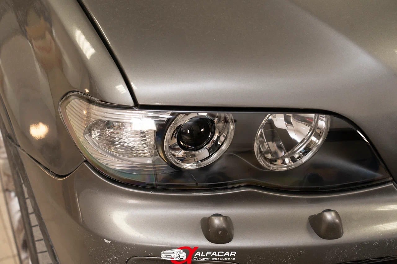 BMW X5 — замена линз в Alfa-Car, фото 6