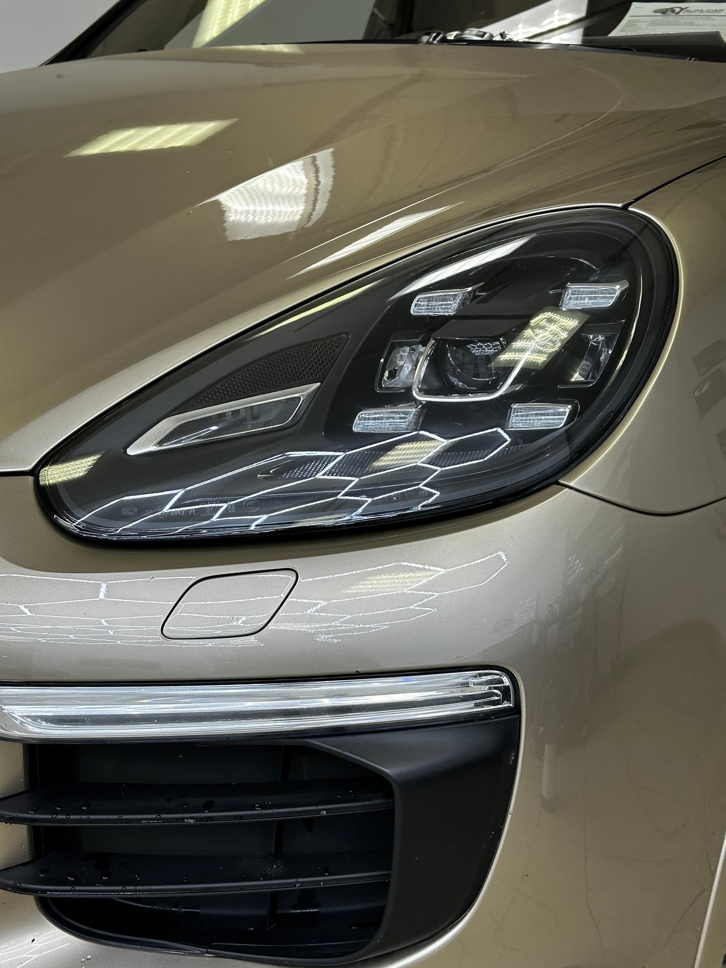 Porsche Cayenne 958 Restyling — полировка и восстановление оптики в Alfa-Car, фото 8