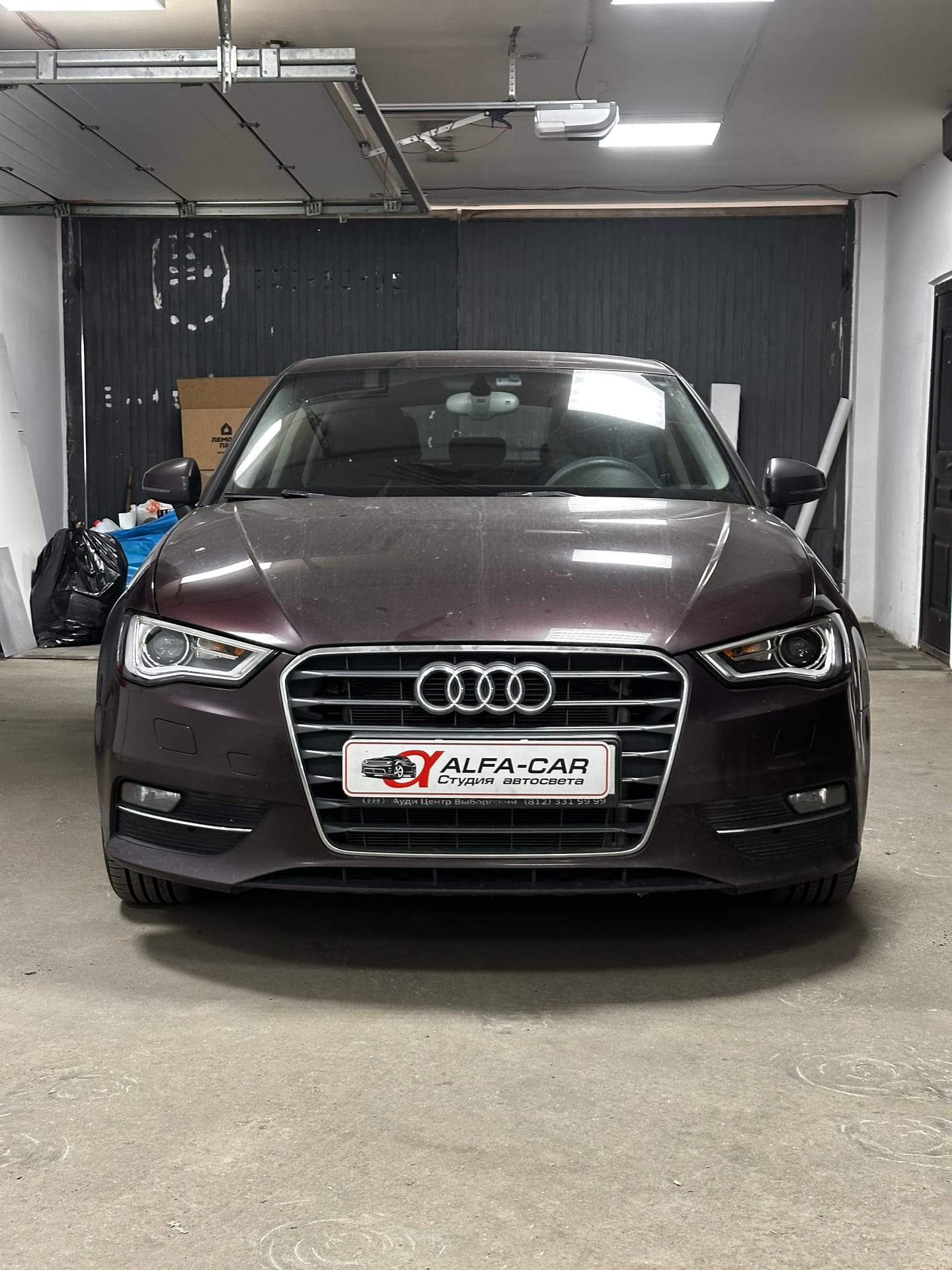 Audi A3 — ремонт и герметизация фар в Alfa-Car, фото 6