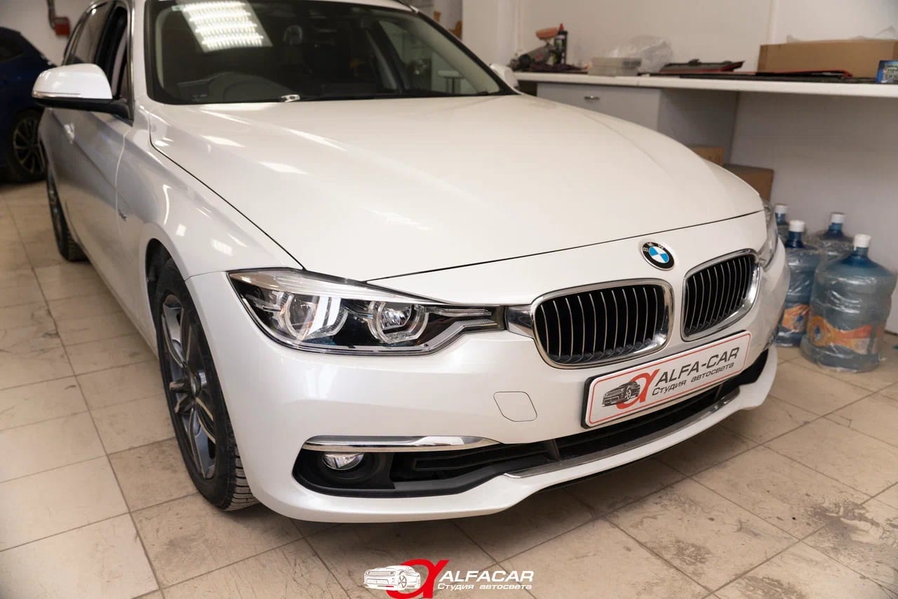 BMW 3 Series — ремонт и герметизация фар в Alfa-Car, фото 4