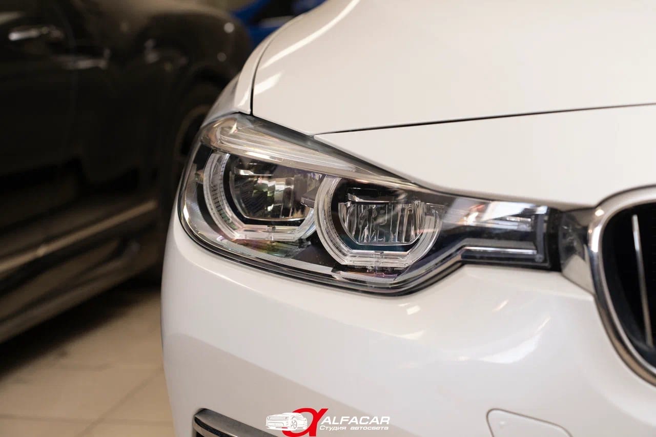BMW 3 Series — ремонт и герметизация фар в Alfa-Car, фото 5