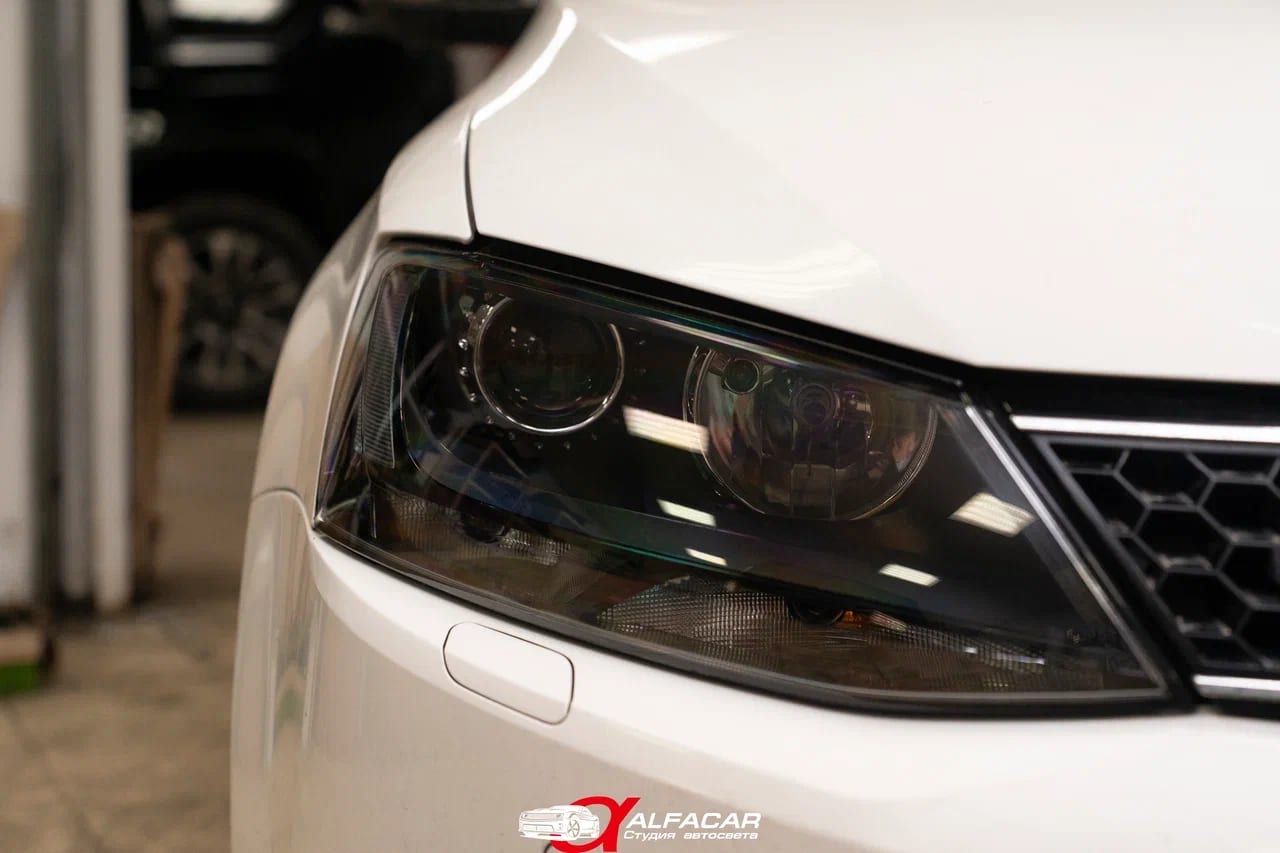 Volkswagen Jetta — замена линз в Alfa-Car, фото 9