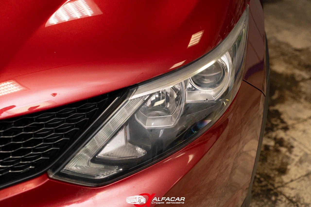 Nissan Qashqai II — замена линз в Alfa-Car, фото 3
