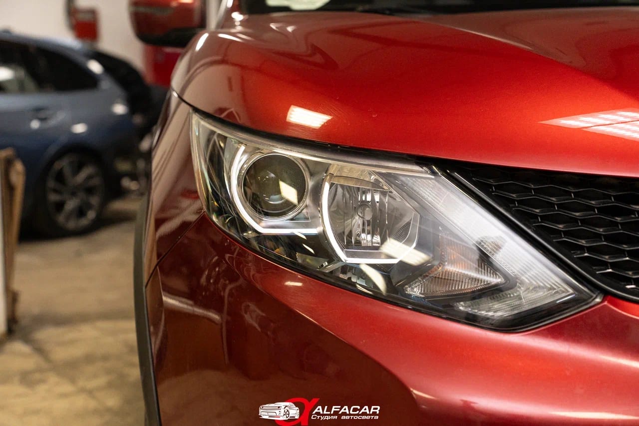 Nissan Qashqai II — замена линз в Alfa-Car, фото 8