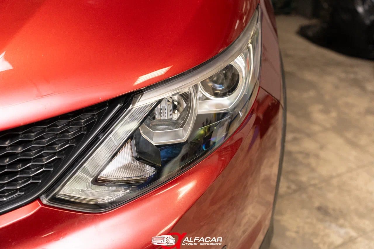 Nissan Qashqai II — замена линз в Alfa-Car, фото 9